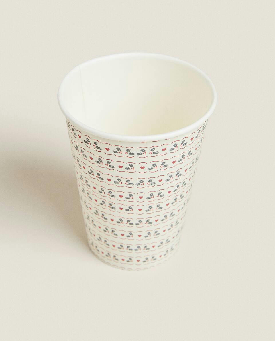 PACK OF CHILDREN’S CHRISTMAS PAPER CUPS (PACK OF 12)