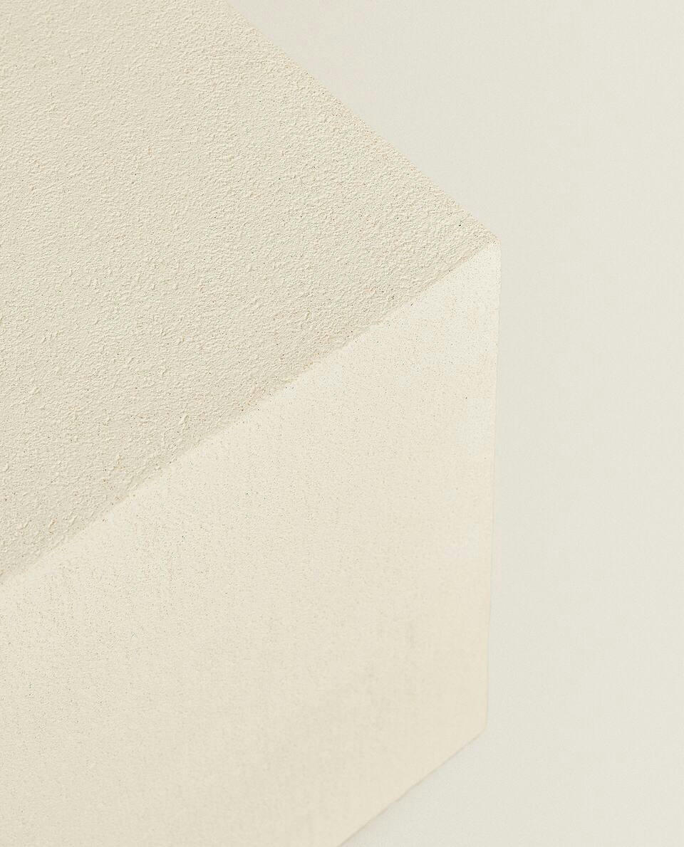 TABLE WITH CEMENT FINISH