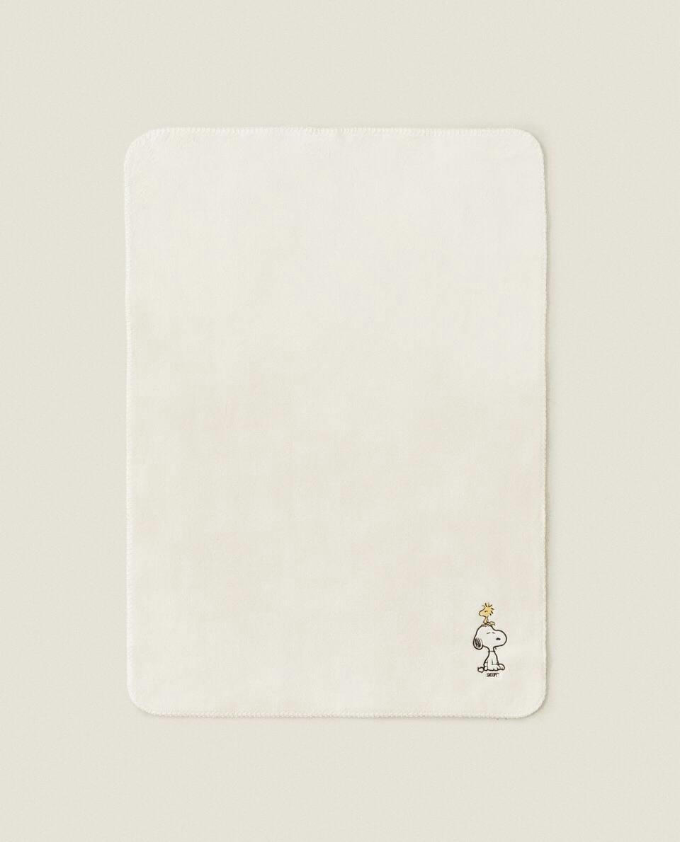 PEANUTS? EMBROIDERED BLANKET