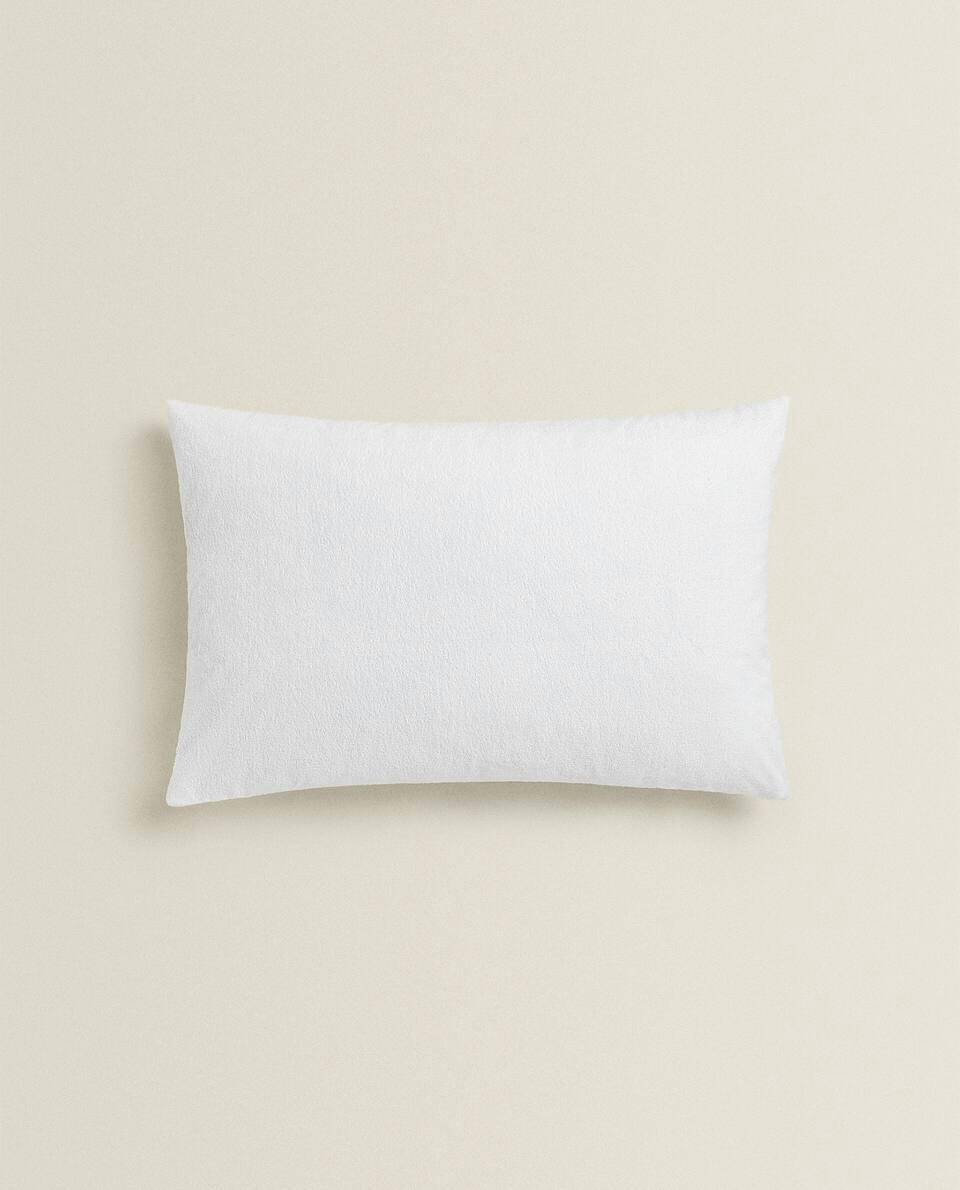 WATERPROOF COTTON TERRY PILLOW PROTECTOR