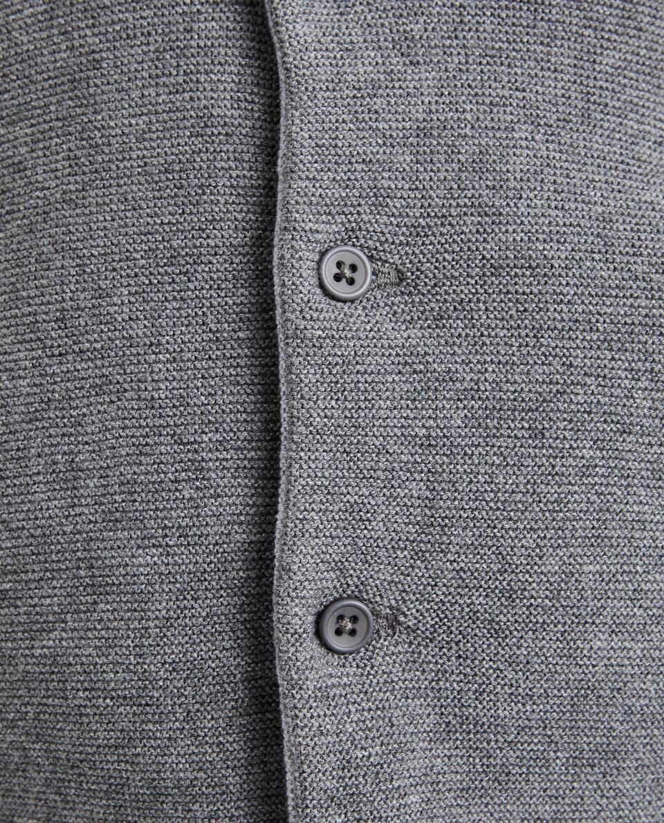 HOODED MERINO WOOL BABY JACKET