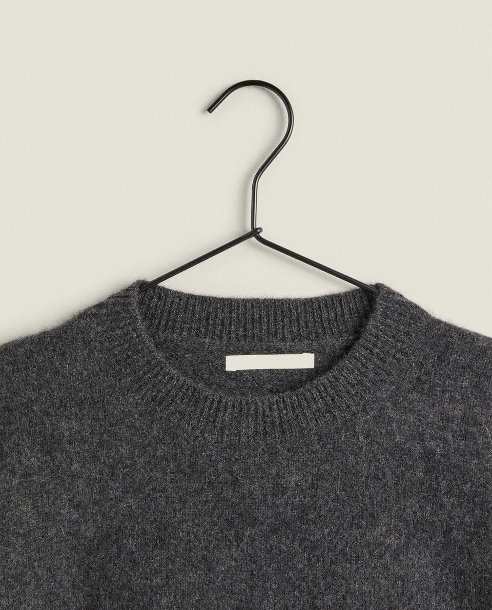 CROPPED CASHMERE SWEATER
