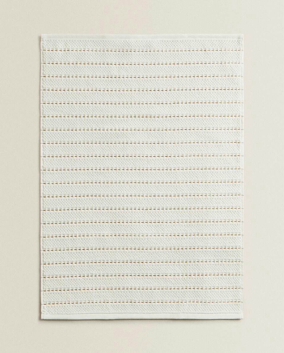 COTTON TERRYCLOTH TEA TOWEL