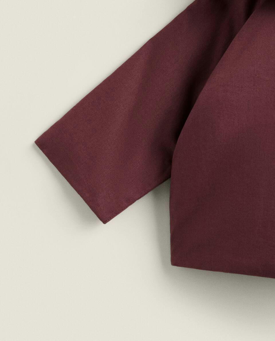 QUILTED POPLIN BABY JACKET