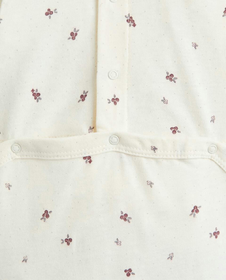 FLORAL PRINT BABY ROMPER