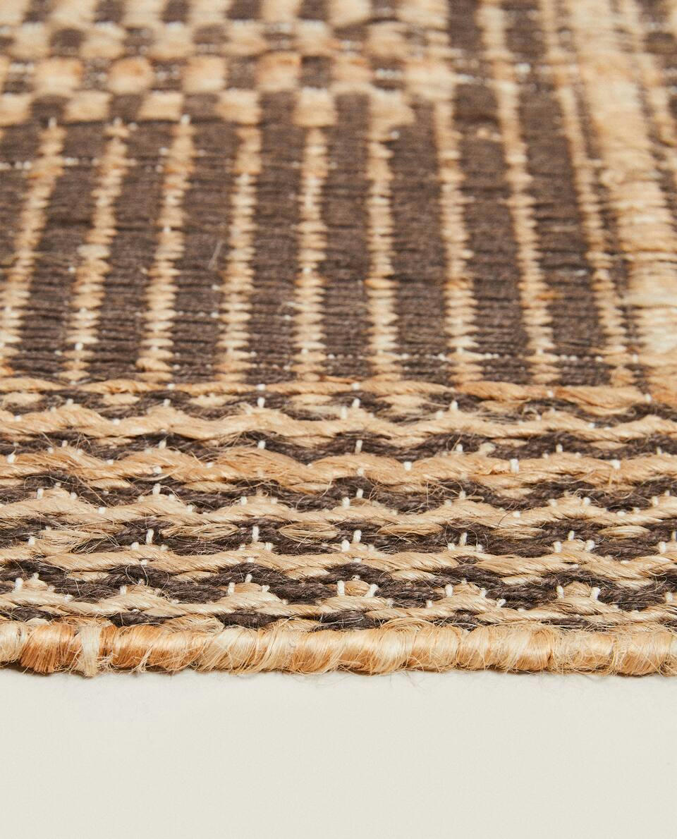 JUTE AND COTTON RUG