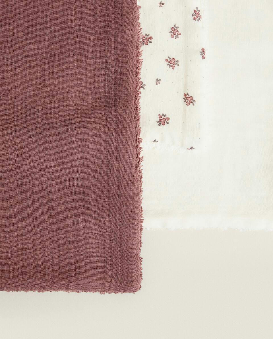 CHILDREN’S MUSLIN CLOTH (PACK OF 3)