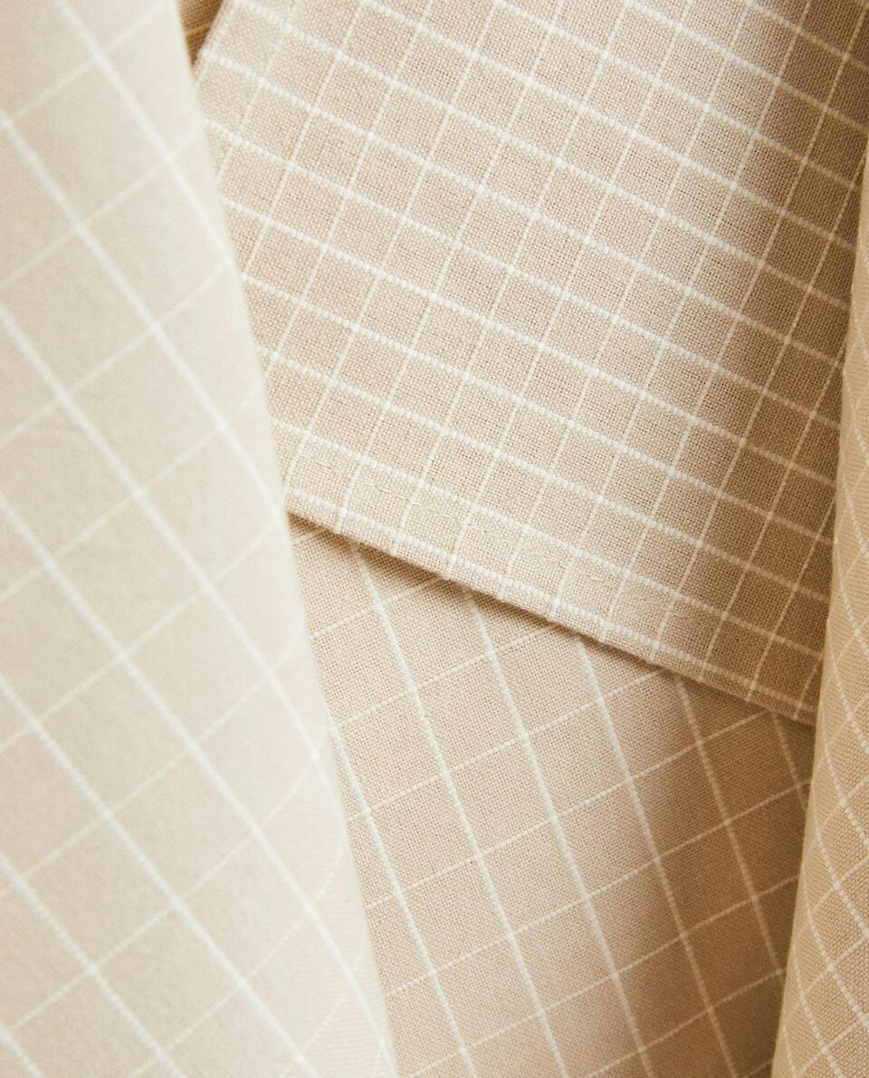 CHECK TEA TOWEL (PACK OF 2)