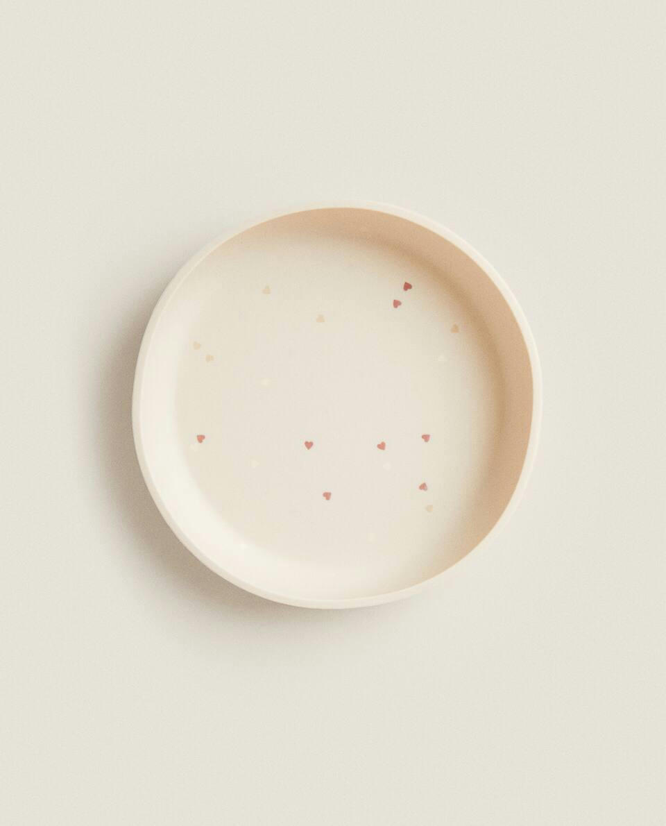 HEARTS SILICONE TABLEWARE