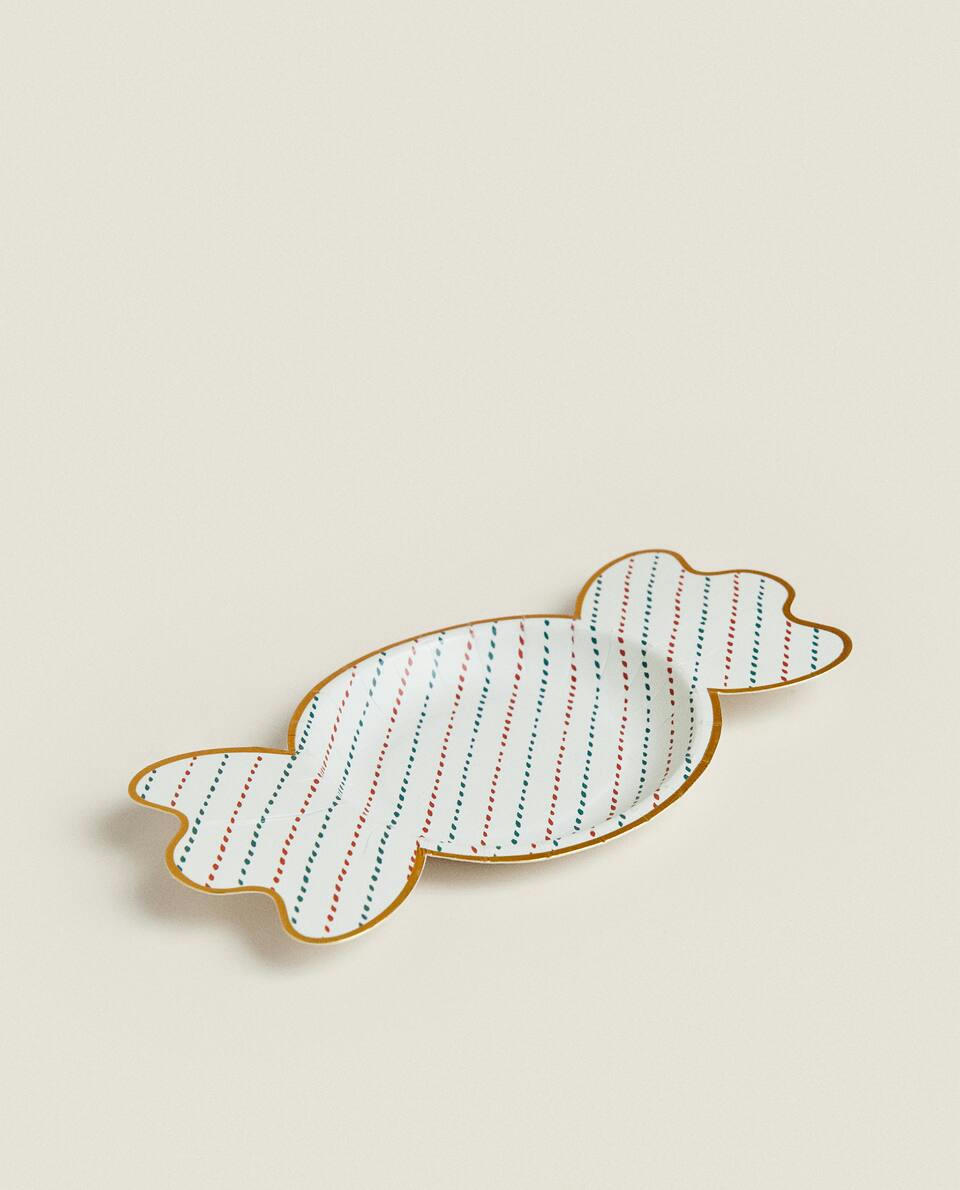 PACK OF CHILDREN’S CHRISTMAS CANDY PAPER BOWLS (PACK OF 12)