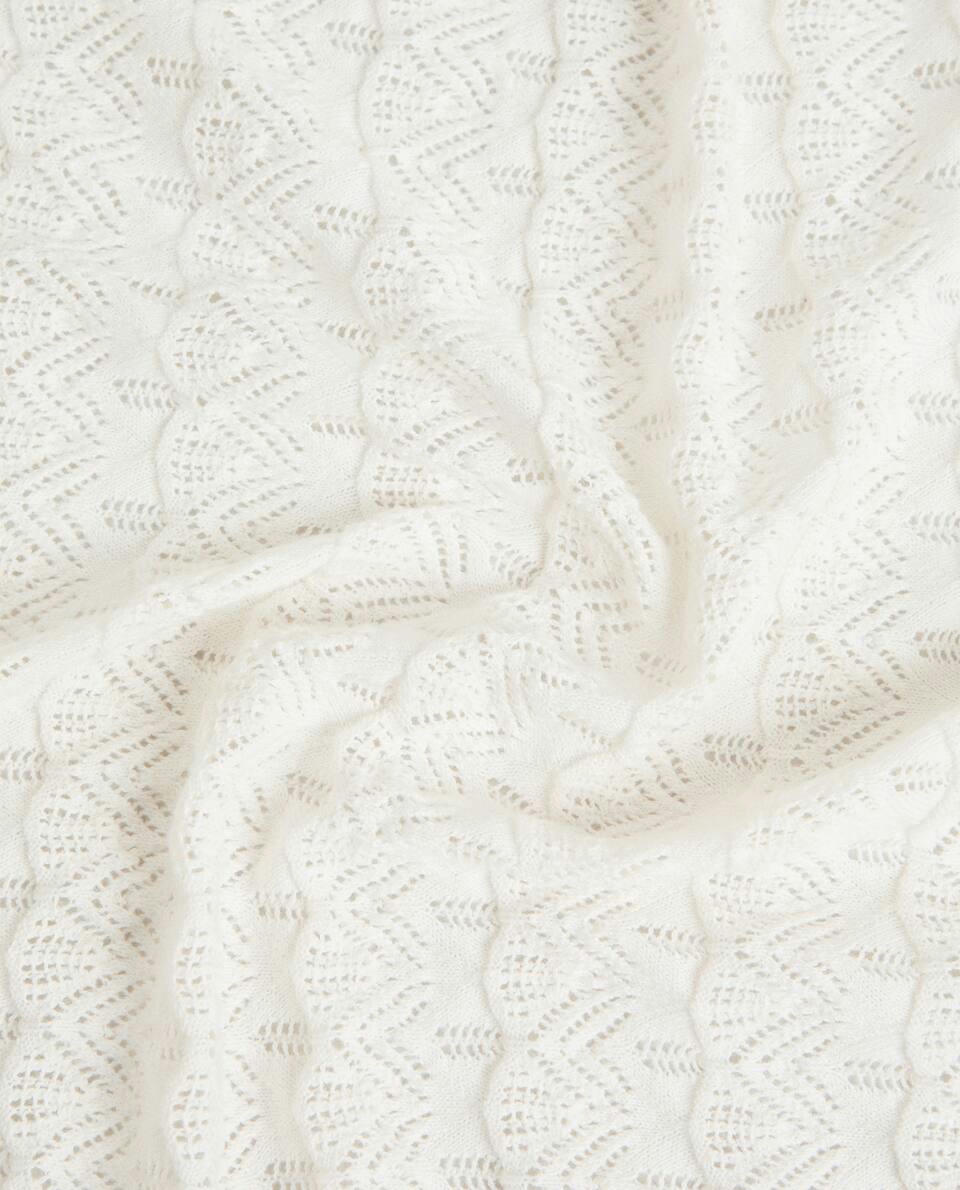 CHILDREN’S OPEN-KNIT COTTON BLANKET