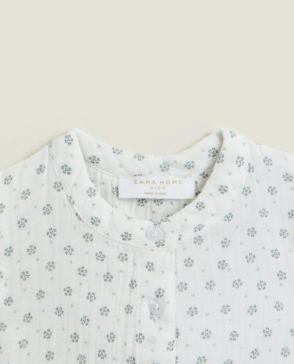 FLORAL BABY SHIRT