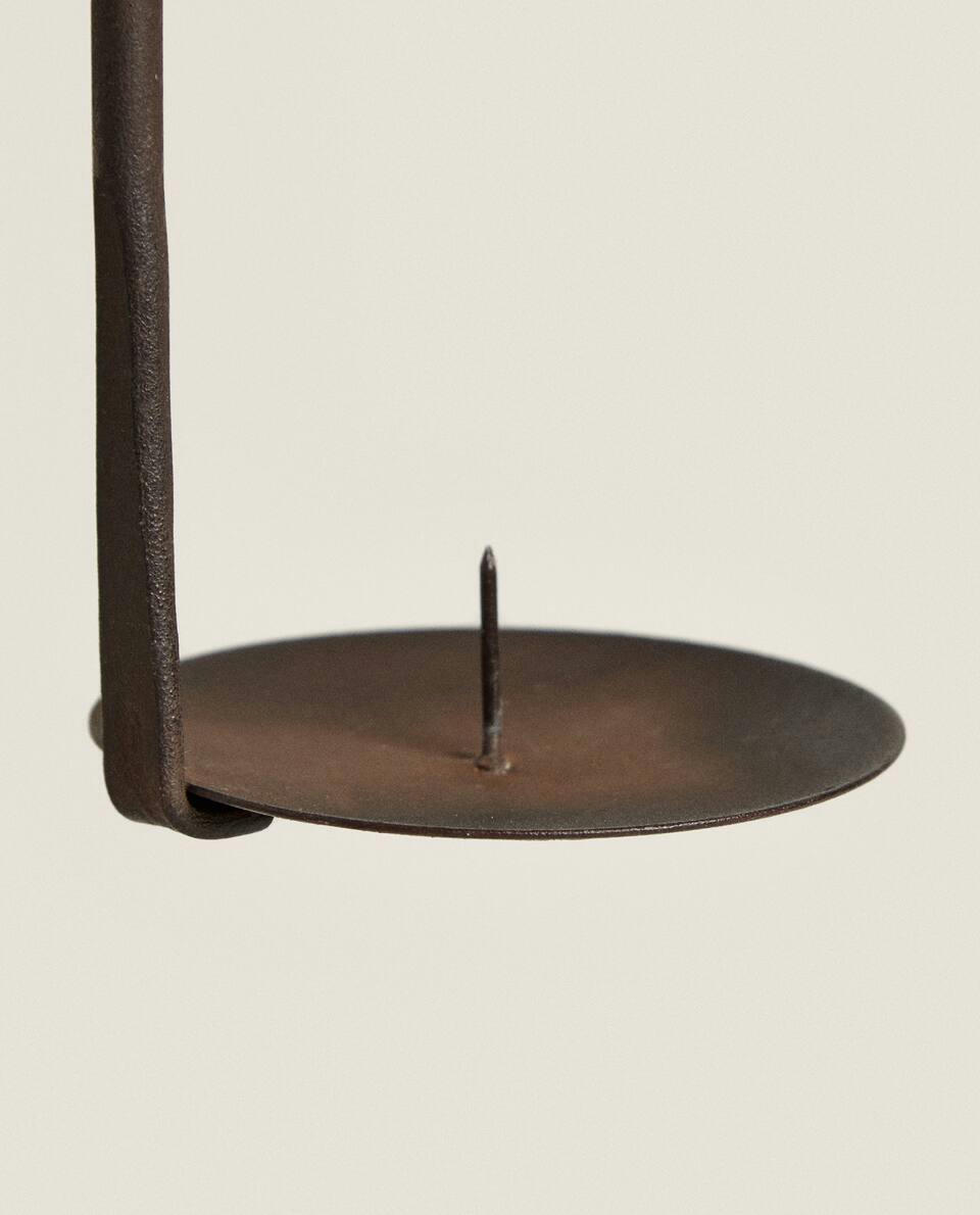 IRON HANGING CANDLEHOLDER