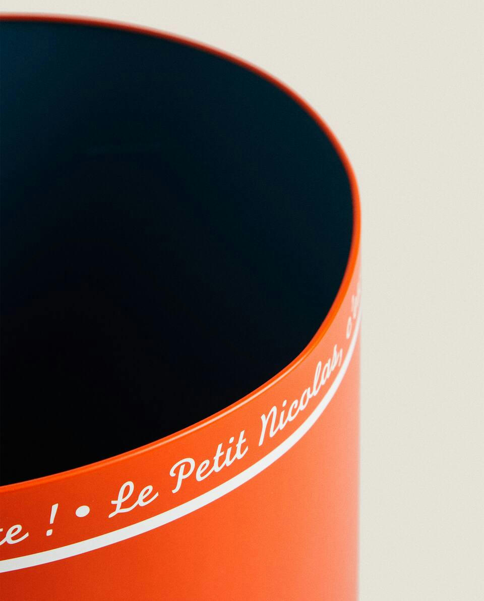 CHILDREN'S LE PETIT NICOLAS ? METAL WASTEPAPER BASKET