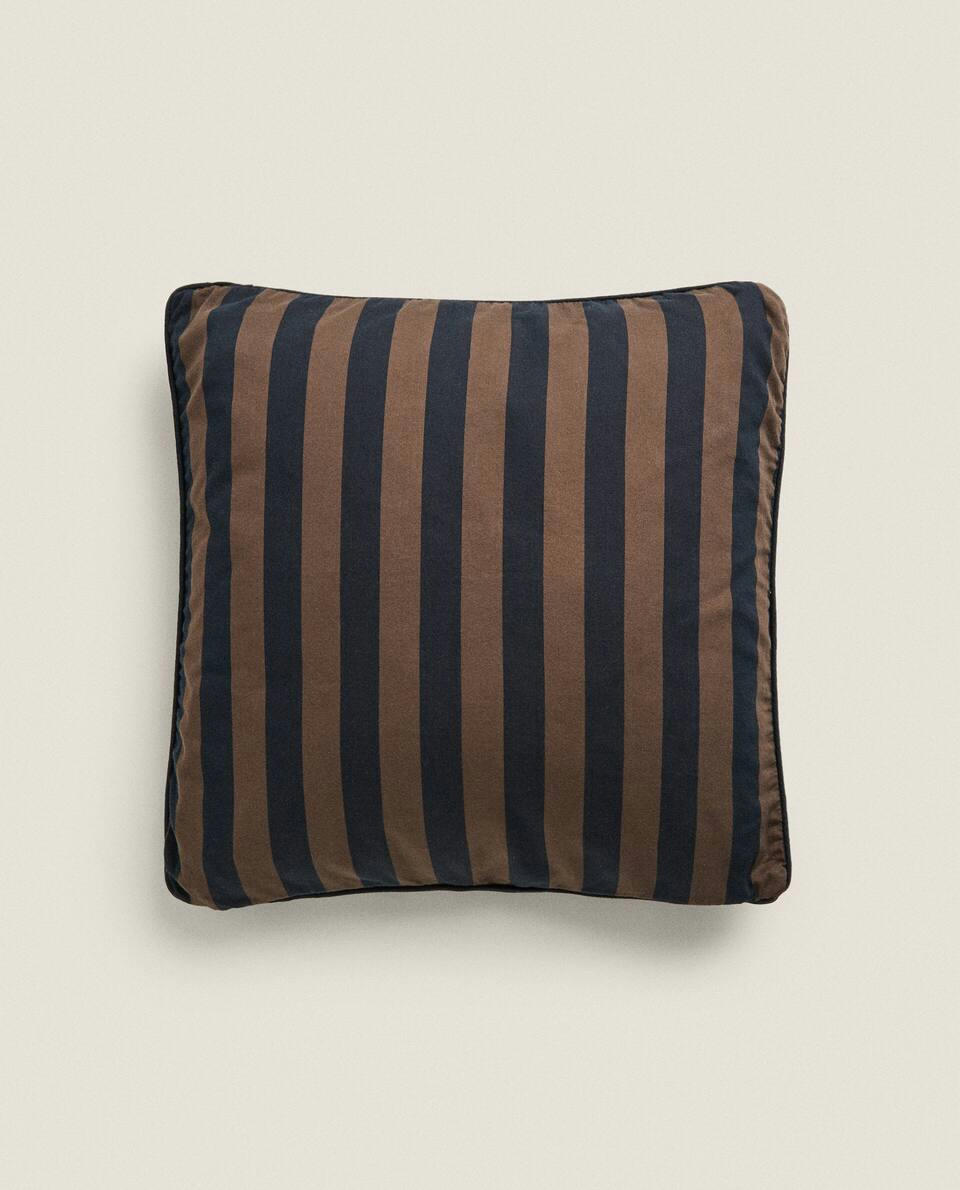 STRIPED CUSHION COVER