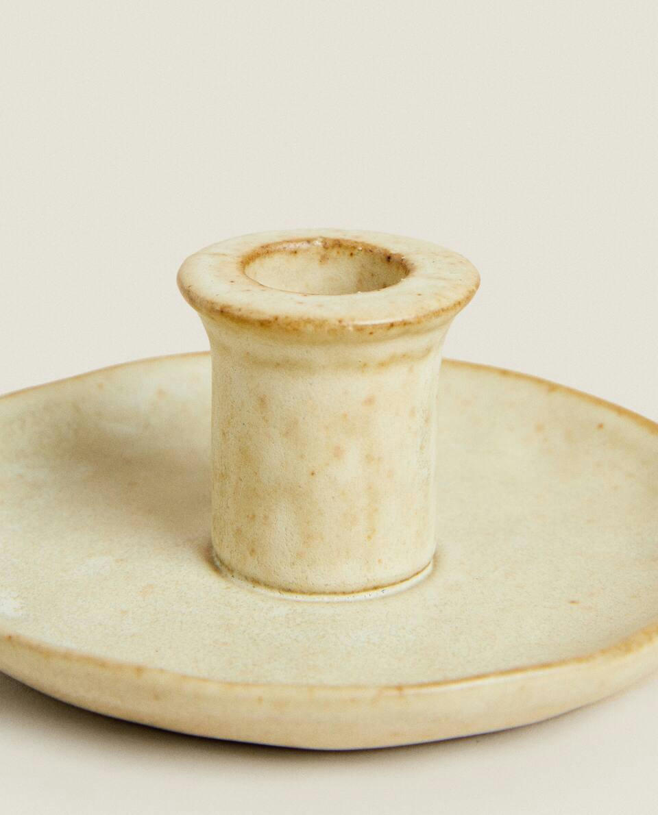 CERAMIC CANDLEHOLDER