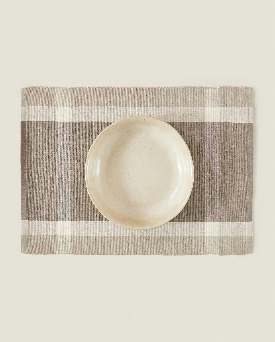 STRIPED COTTON PLACEMAT (PACK OF 2)