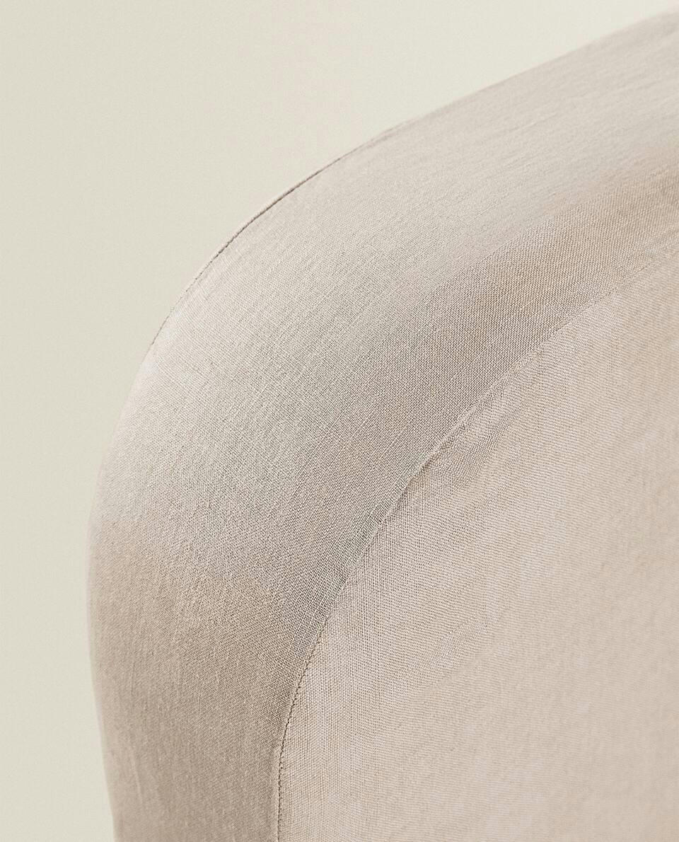 LINEN HEADBOARD COVER