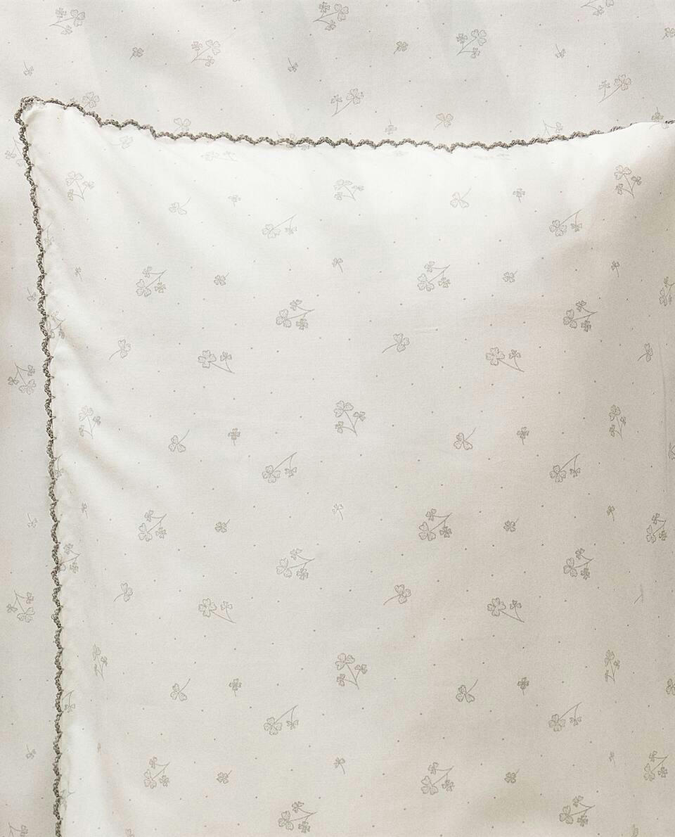 CLOVER COTTON PILLOWCASE