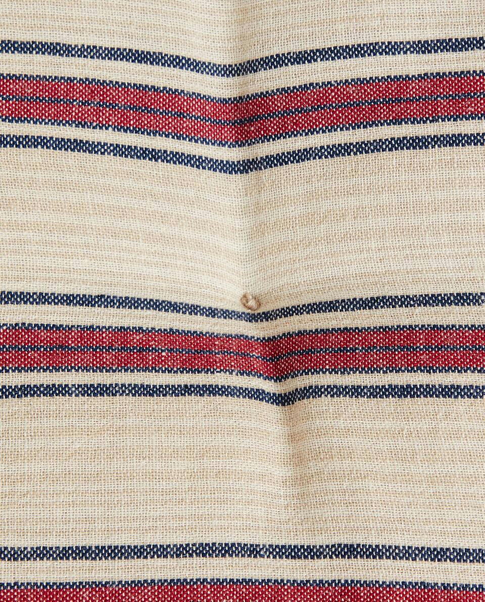 STRIPED CHRISTMAS TOPPER