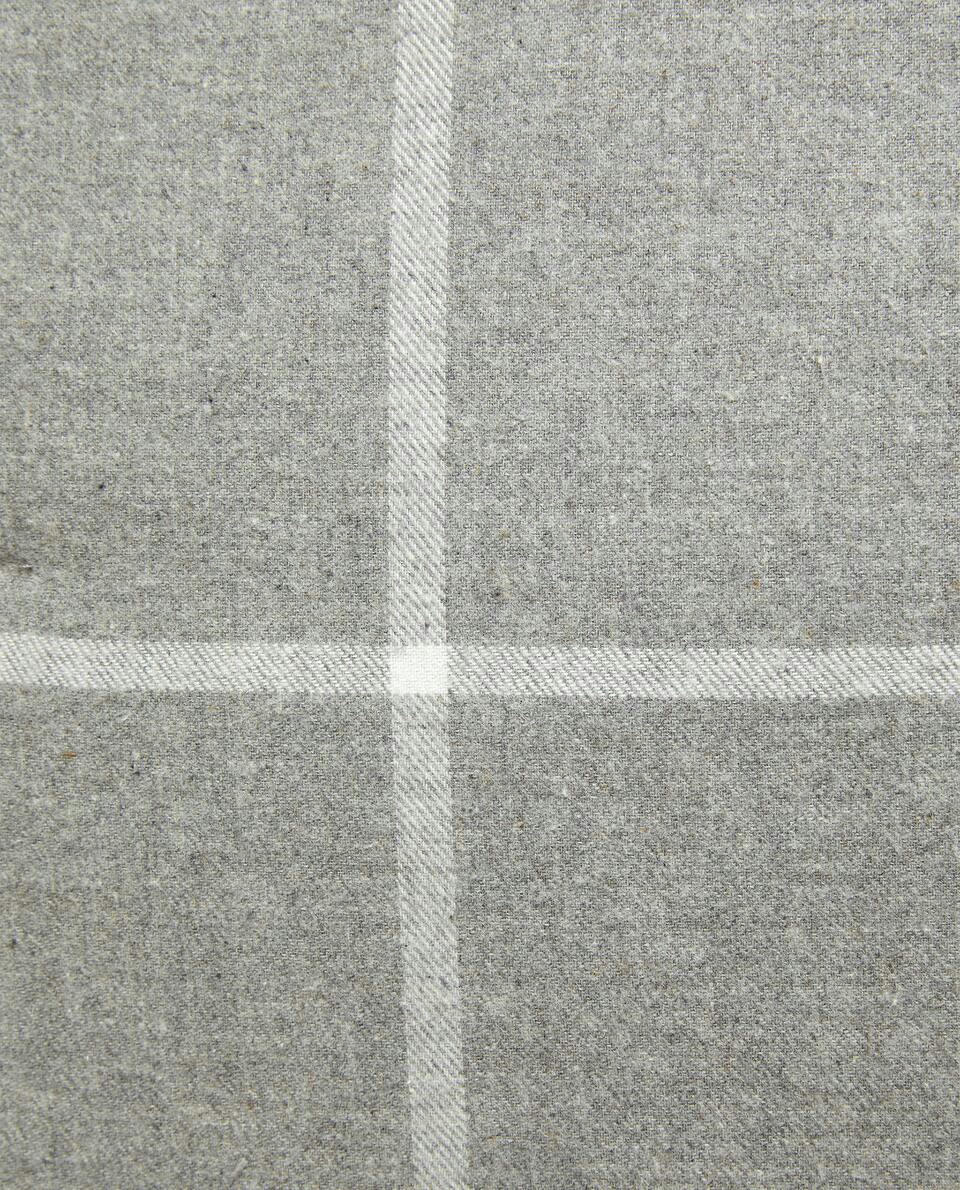FLANNEL CUSHION COVER
