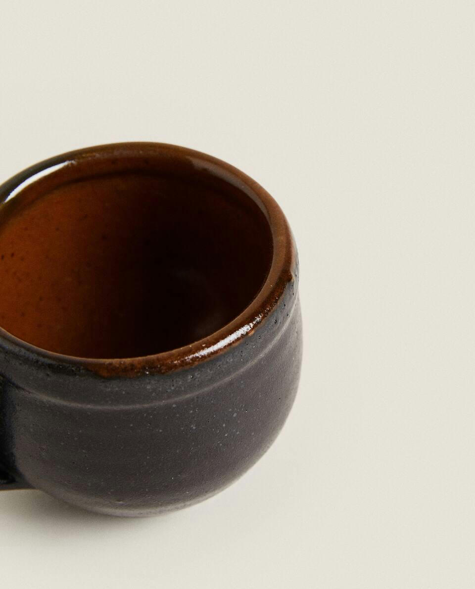 STONEWARE COFFEE CUP