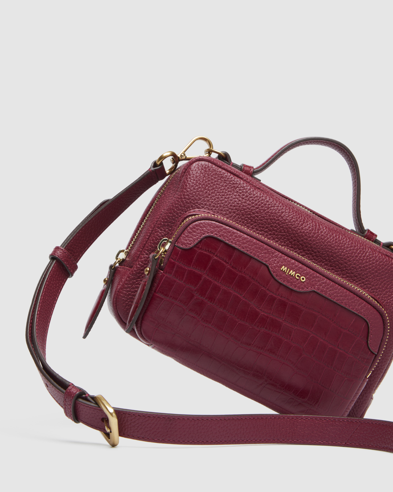 Mimco Envelop Satchel Cross Body Bag