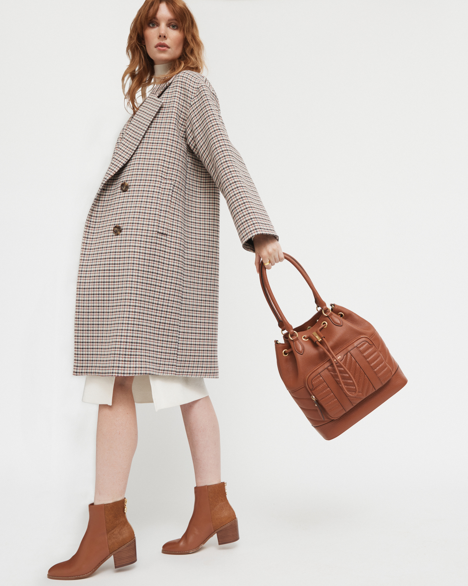 Mimco Envelop Bucket Bag