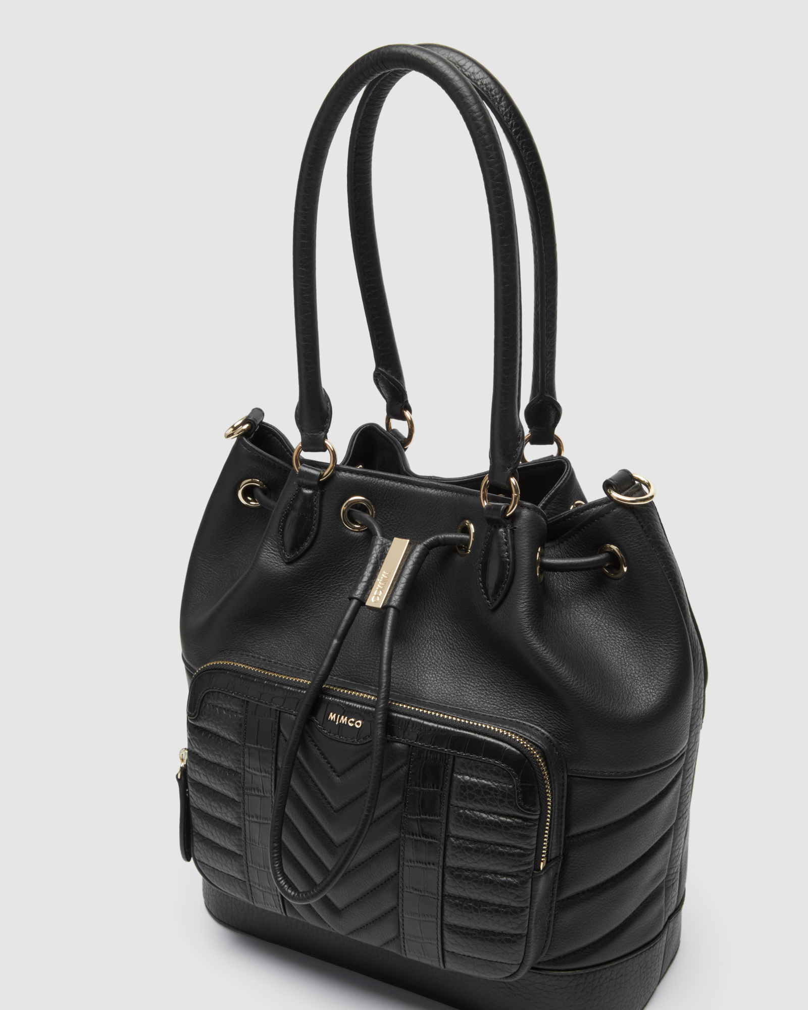 Mimco Envelop Bucket Bag