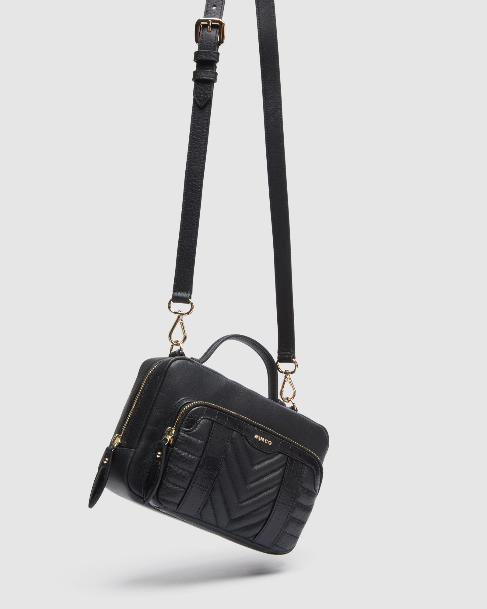 Mimco Envelop Satchel Cross Body Bag