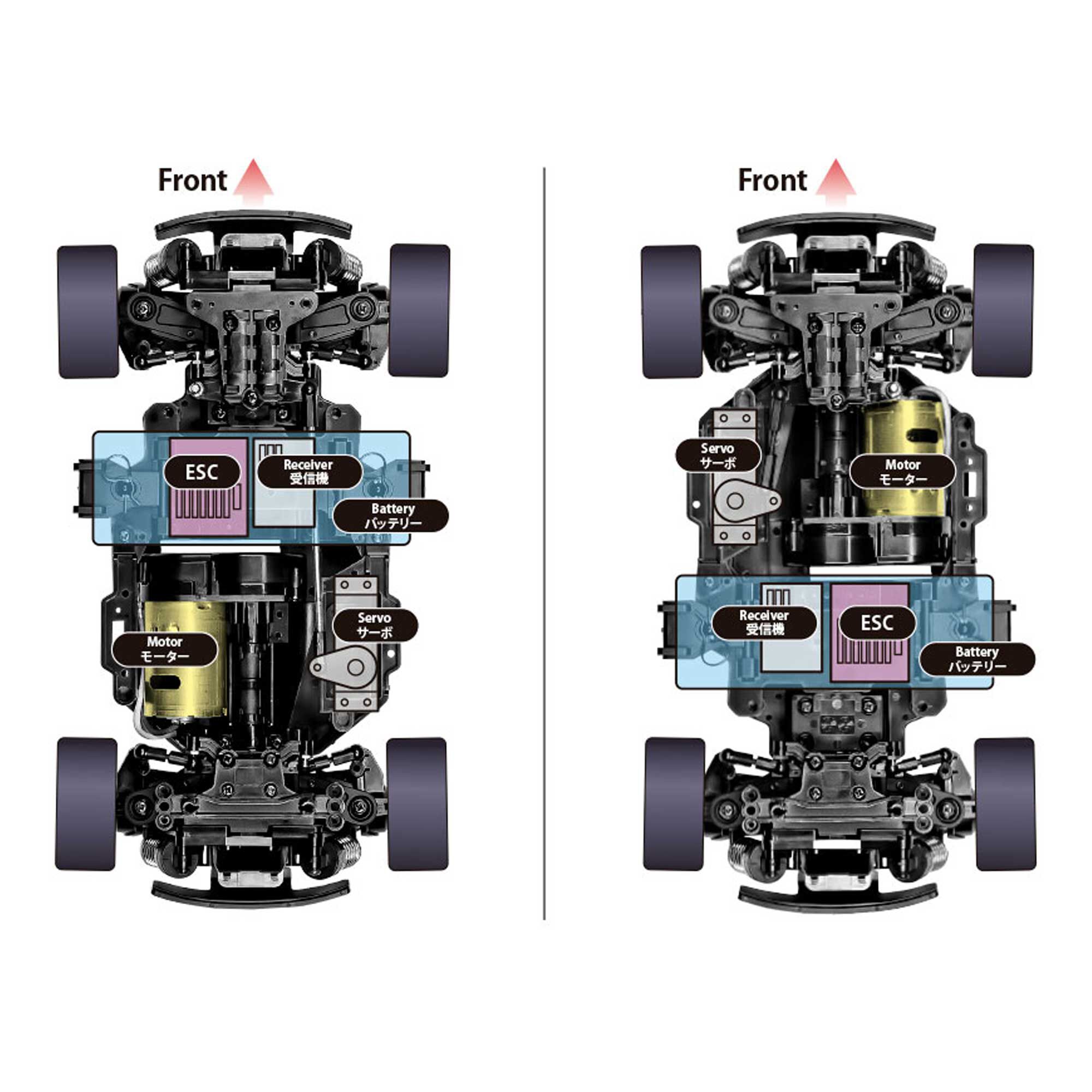 Tamiya 1/10 R/C Alfa Romeo Giulia Sprint GTA Club Racer (White Painted Body) (MB-01)