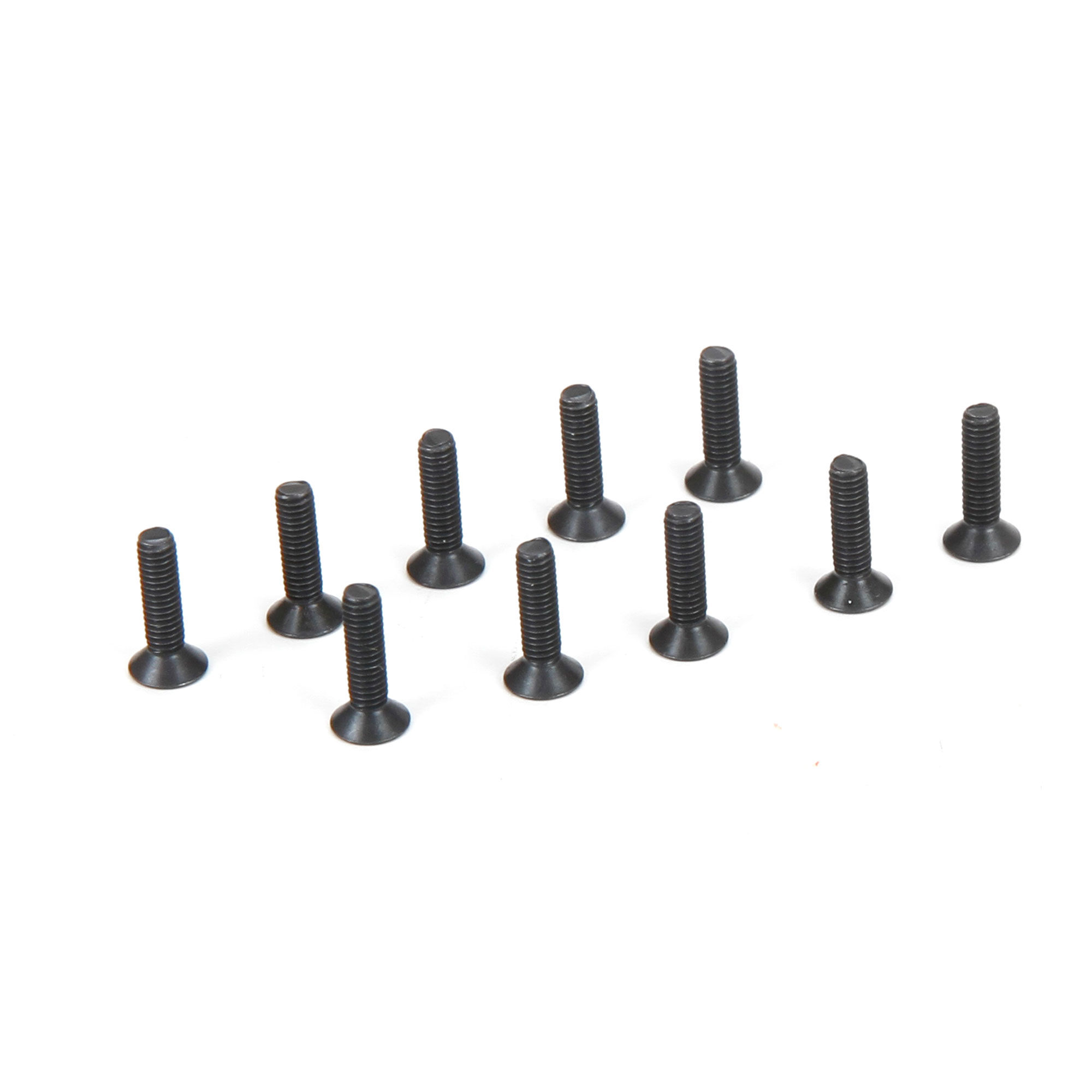 Team Losi Racing Flat Head Screws M2.5 x 10mm (10)