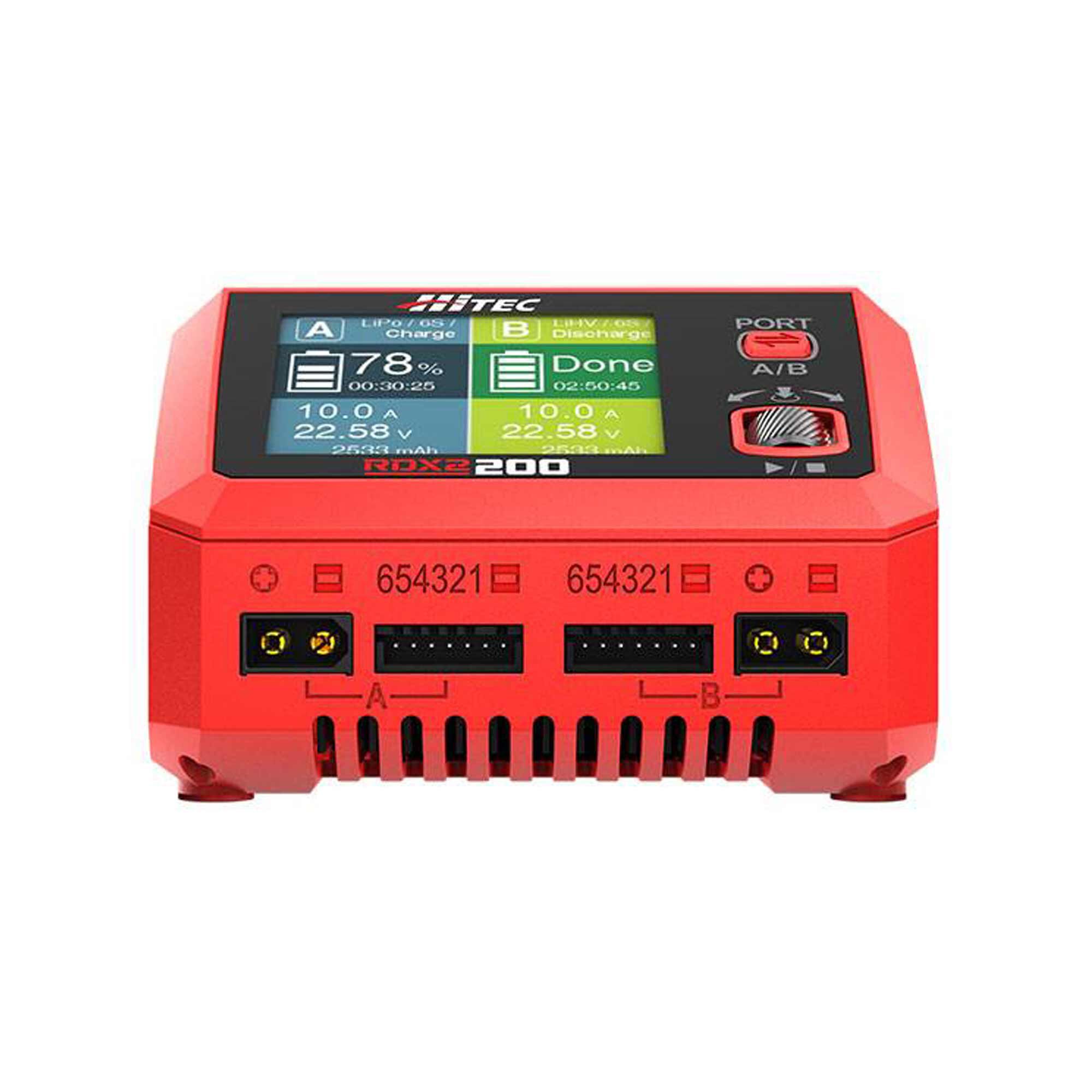 Hitec RCD Inc. RDX2 200 AC/DC Multi-Function Smart Charger