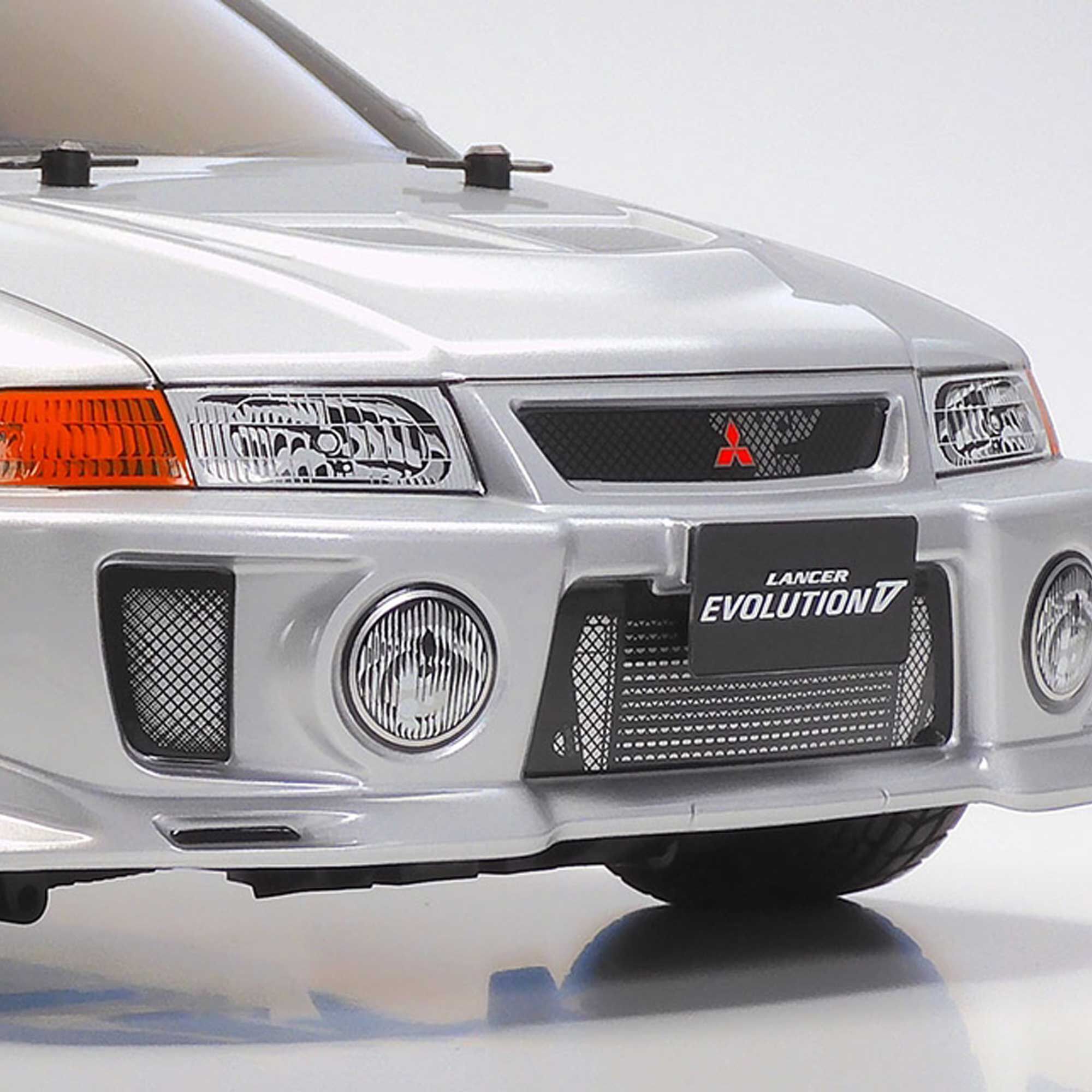 Tamiya 1/10 Mitsubishi Lancer Evolution V TT-02 4x4 On-Road Touring Kit