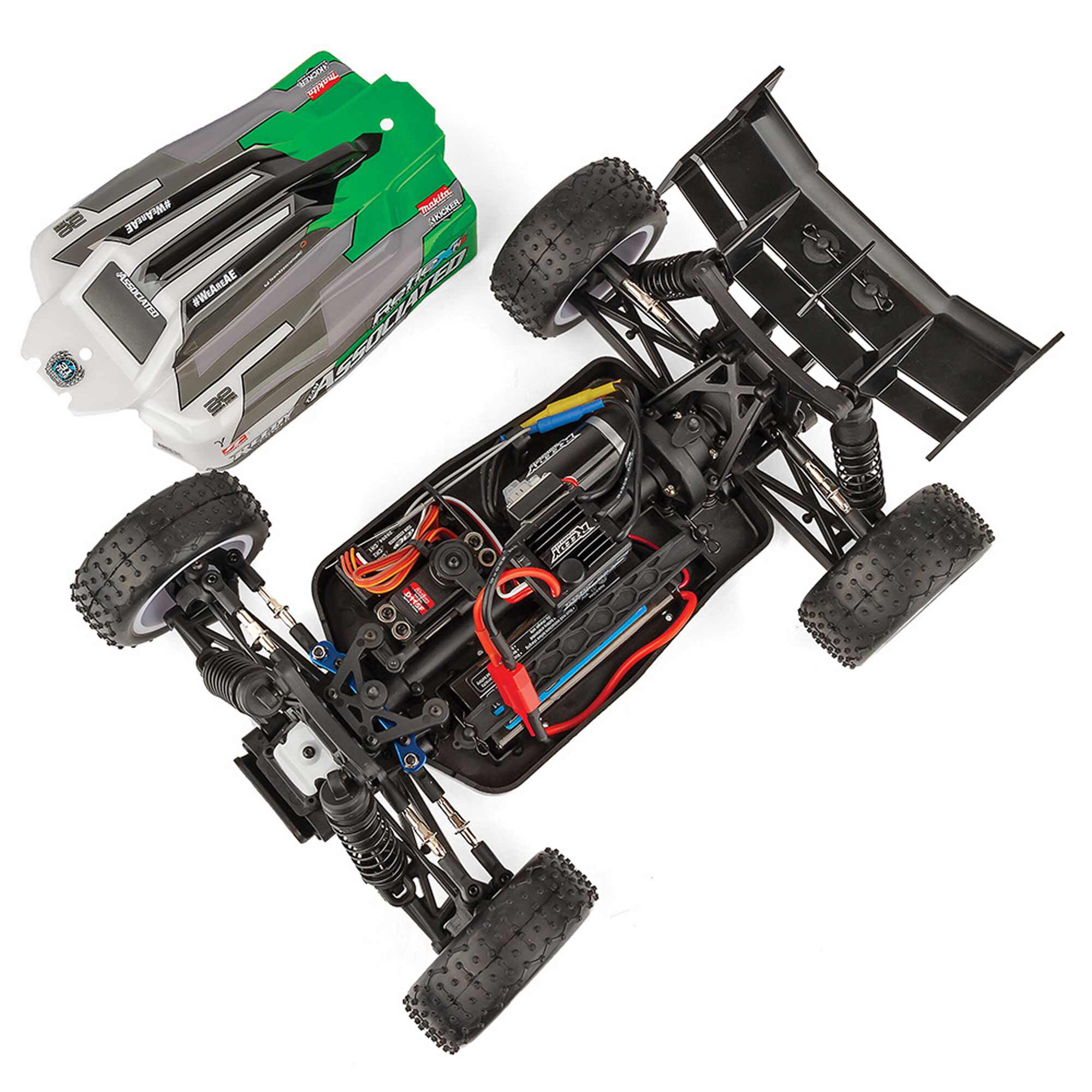 Team Associated 1/14 Reflex 14B Gamma 4x4 Buggy RTR, LiPo Combo