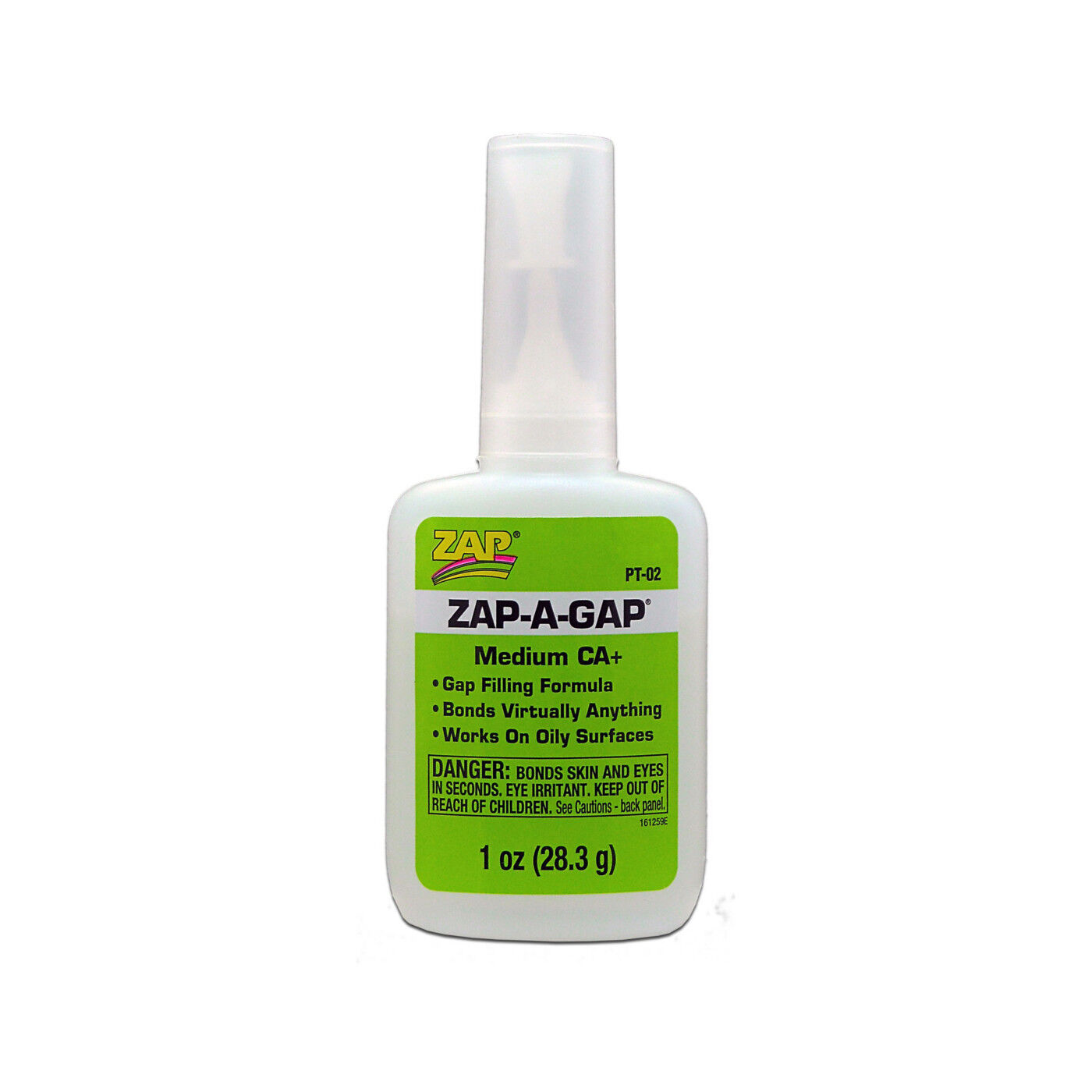 ZAP Glue Zap-A-Gap Medium CA+ Glue, 1 oz