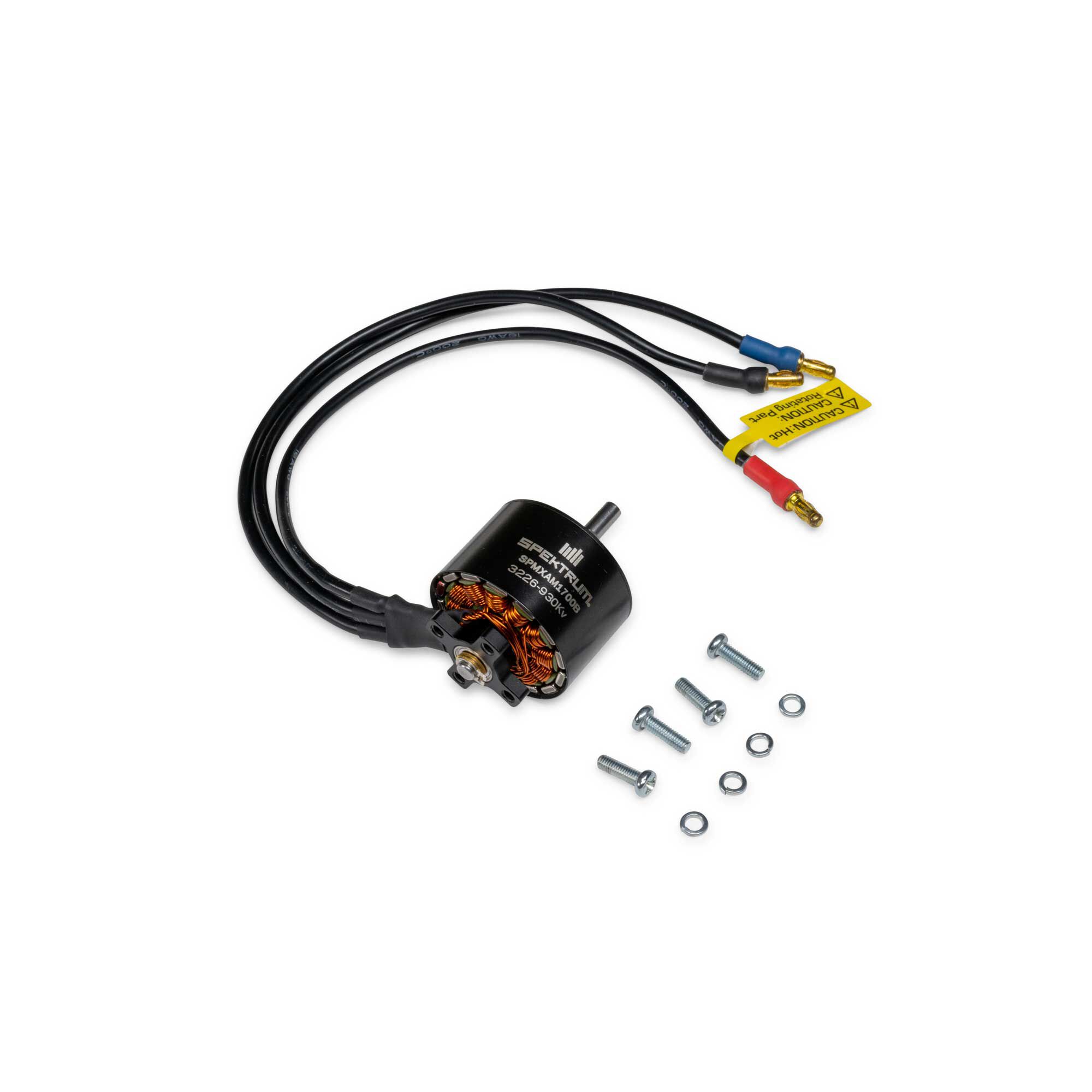 Spektrum Accessories Brushless Outrunner Motor, 930Kv