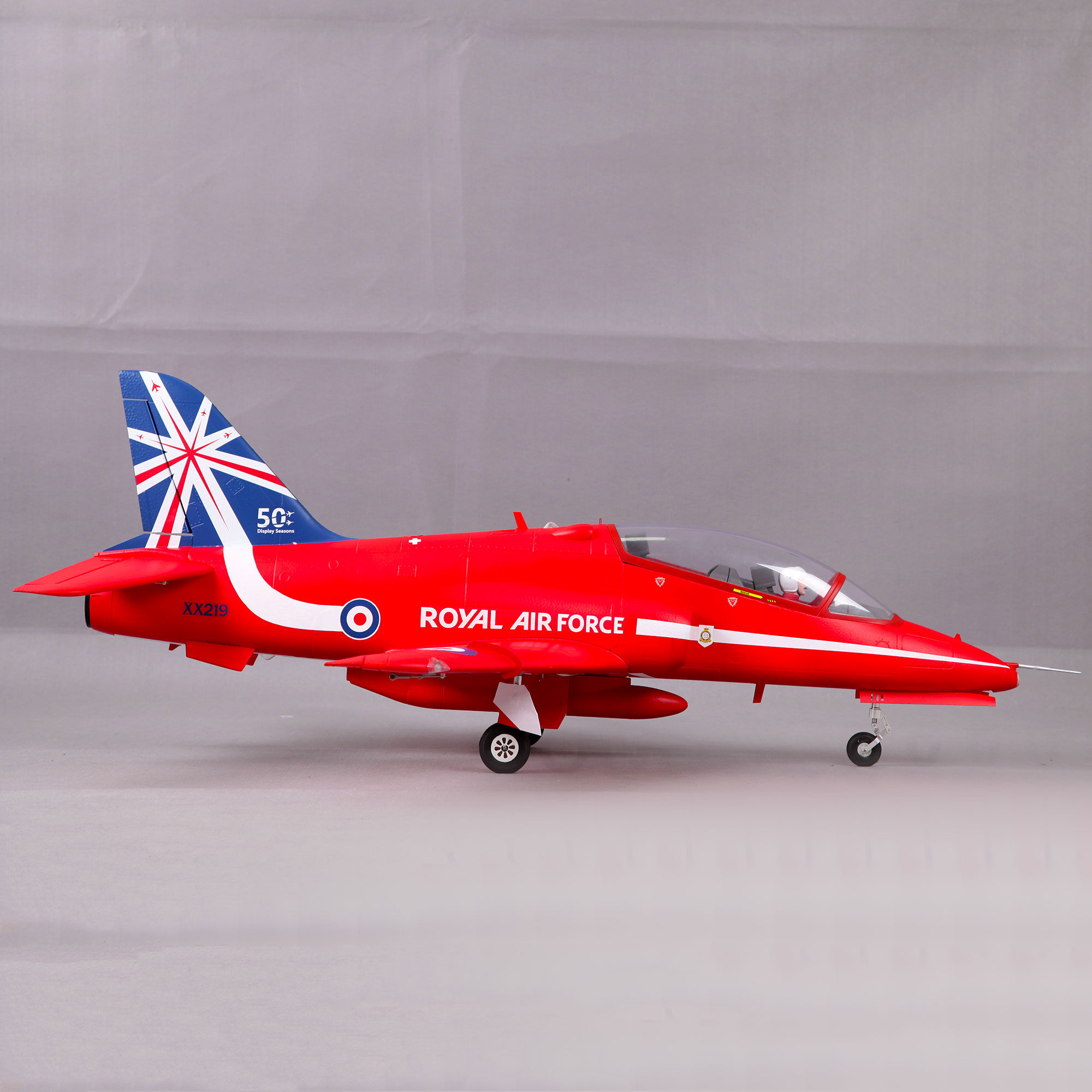 FMS BAE Hawk Red Arrow 80mm EDF Jet PNP