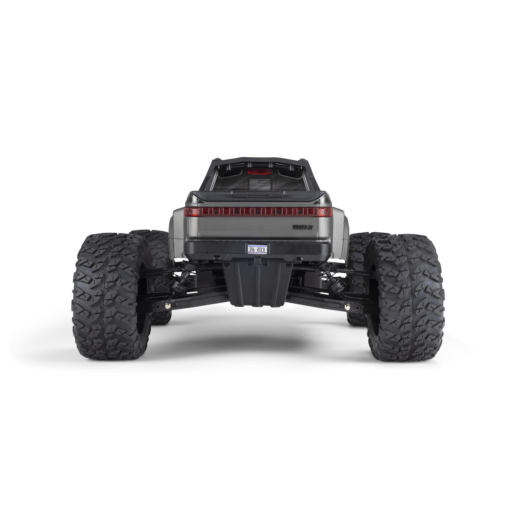 ARRMA 1/7 BIG ROCK 6S 4X4 RTR Brushless Monster Truck, Gun Metal