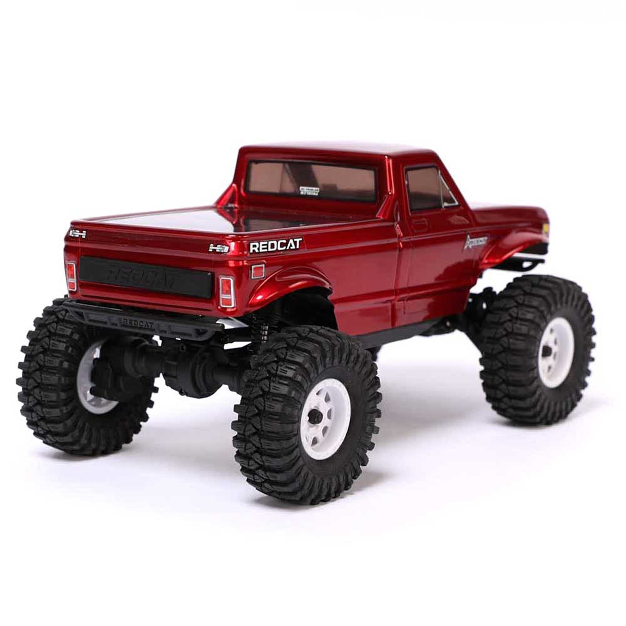Redcat Racing 1/18 Ascent-18 4x4 Brushed Electric Rock Crawler RTR, Red