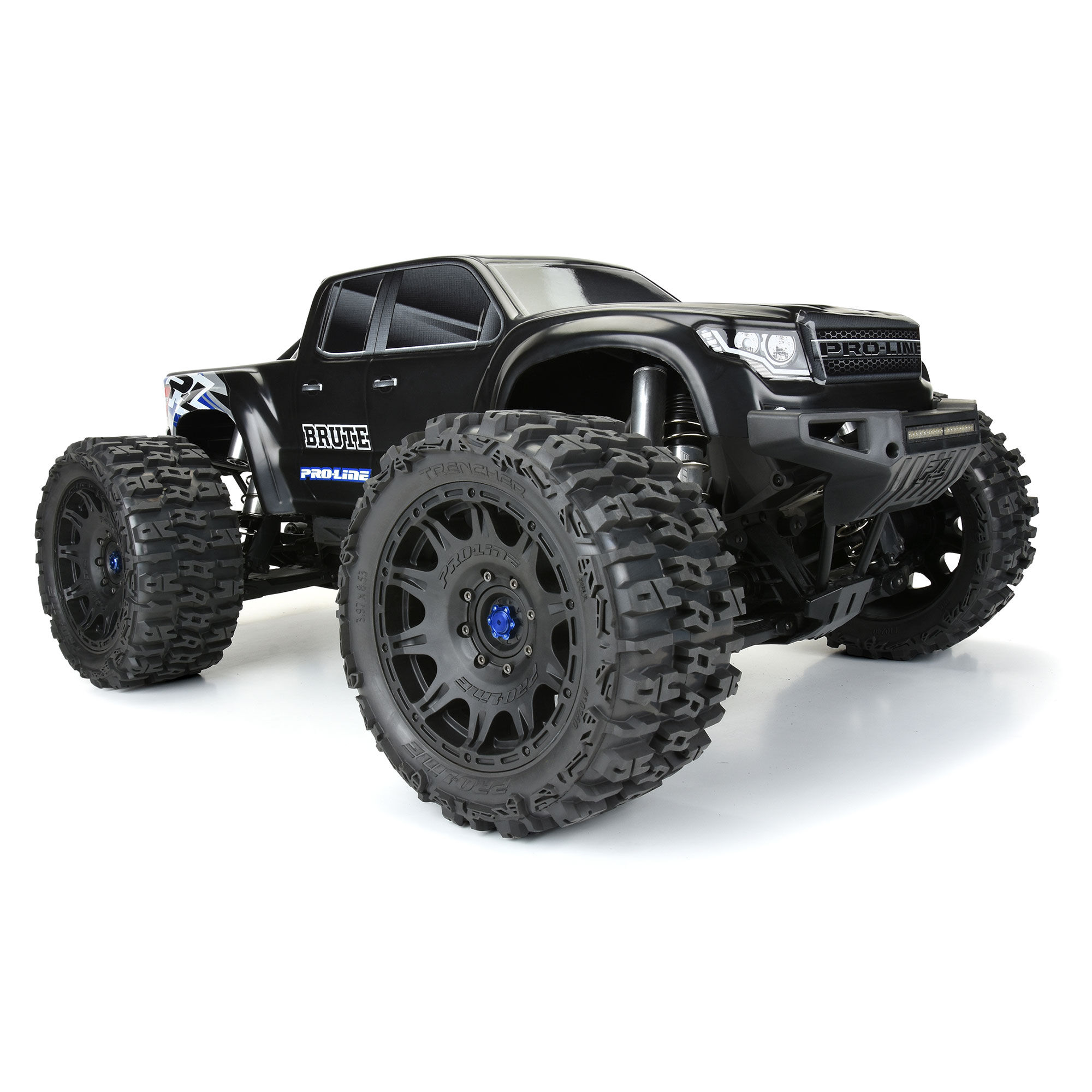 Pro-Line Racing 1/5 Pre-Cut Brute Bash Armor Black Body: X-MAXX