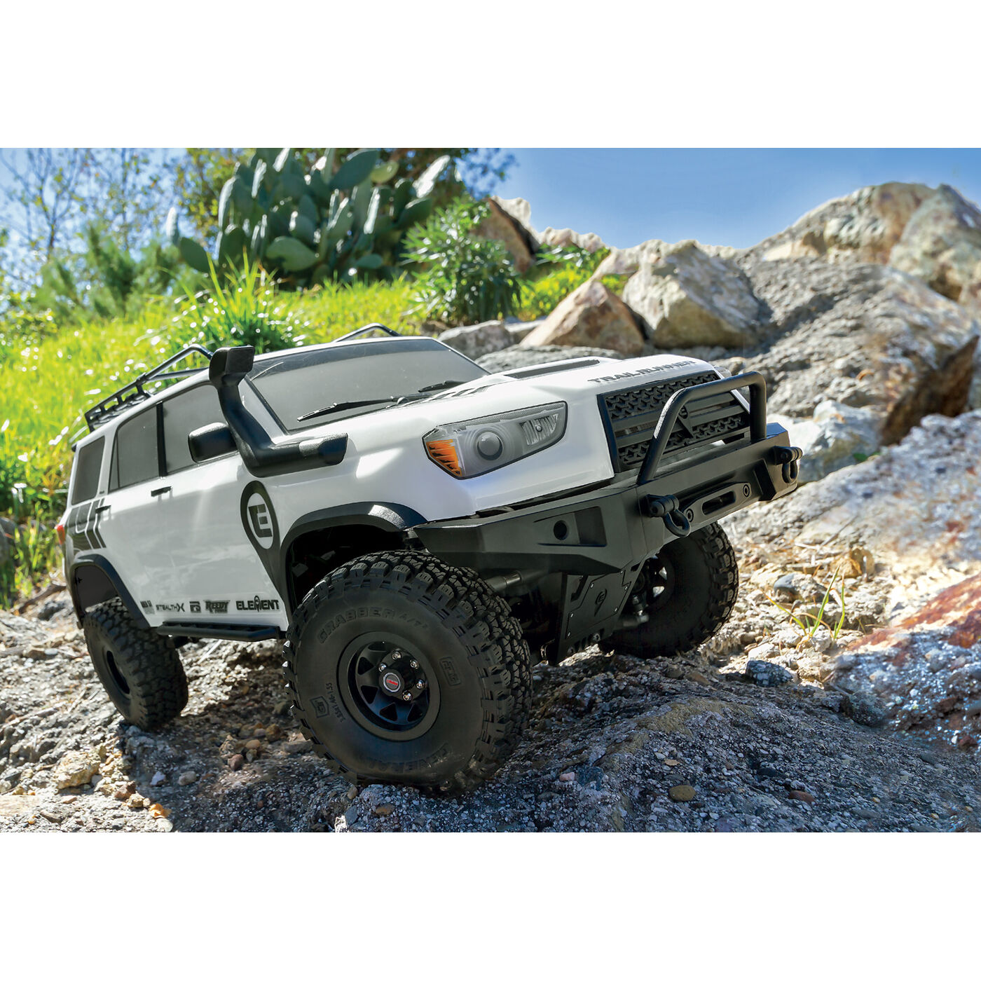 Team Associated 1/10 Enduro Trail Truck, Trailrunner 4X4 RTR, White