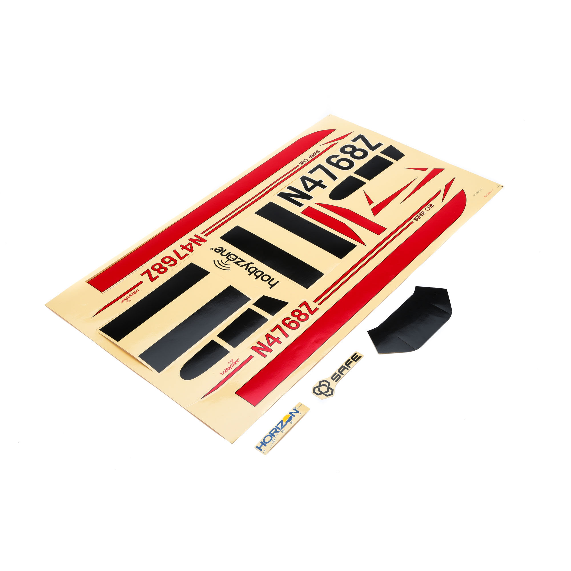 HobbyZone Decal Sheet: Super Cub SAFE®