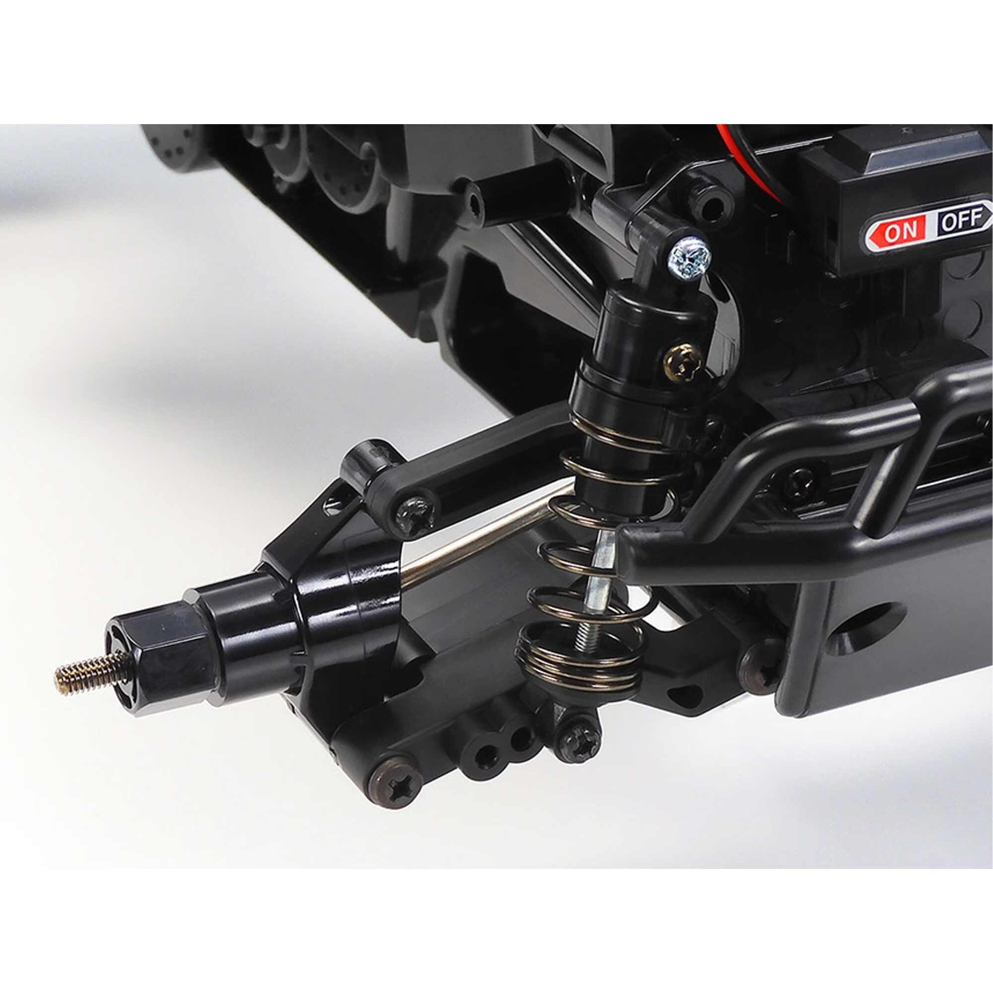 Tamiya 1/10 R/C Squash Van (Green & White Painted Body) (GF-02)