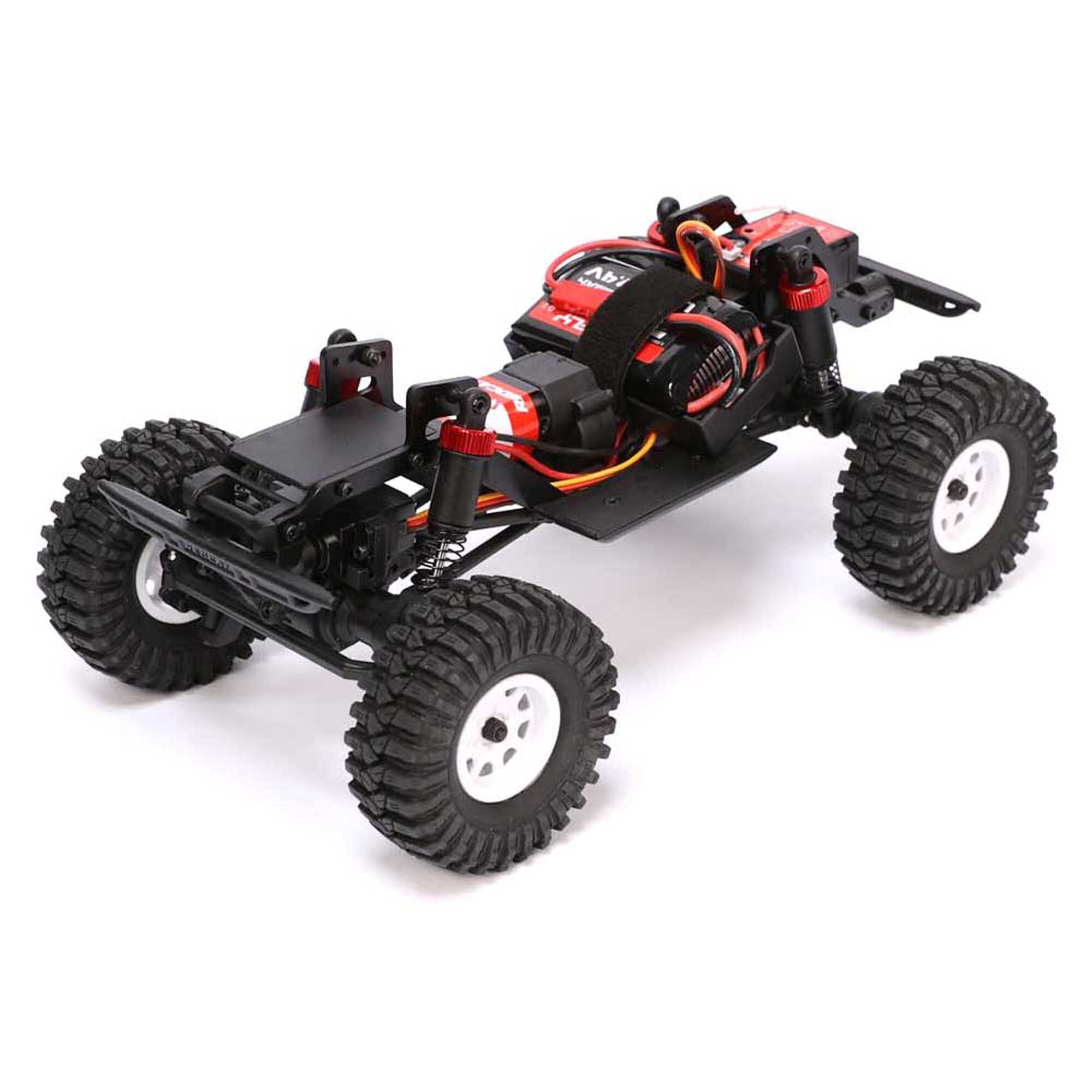 Redcat Racing 1/18 Ascent-18 4x4 Brushed Electric Rock Crawler RTR, Red