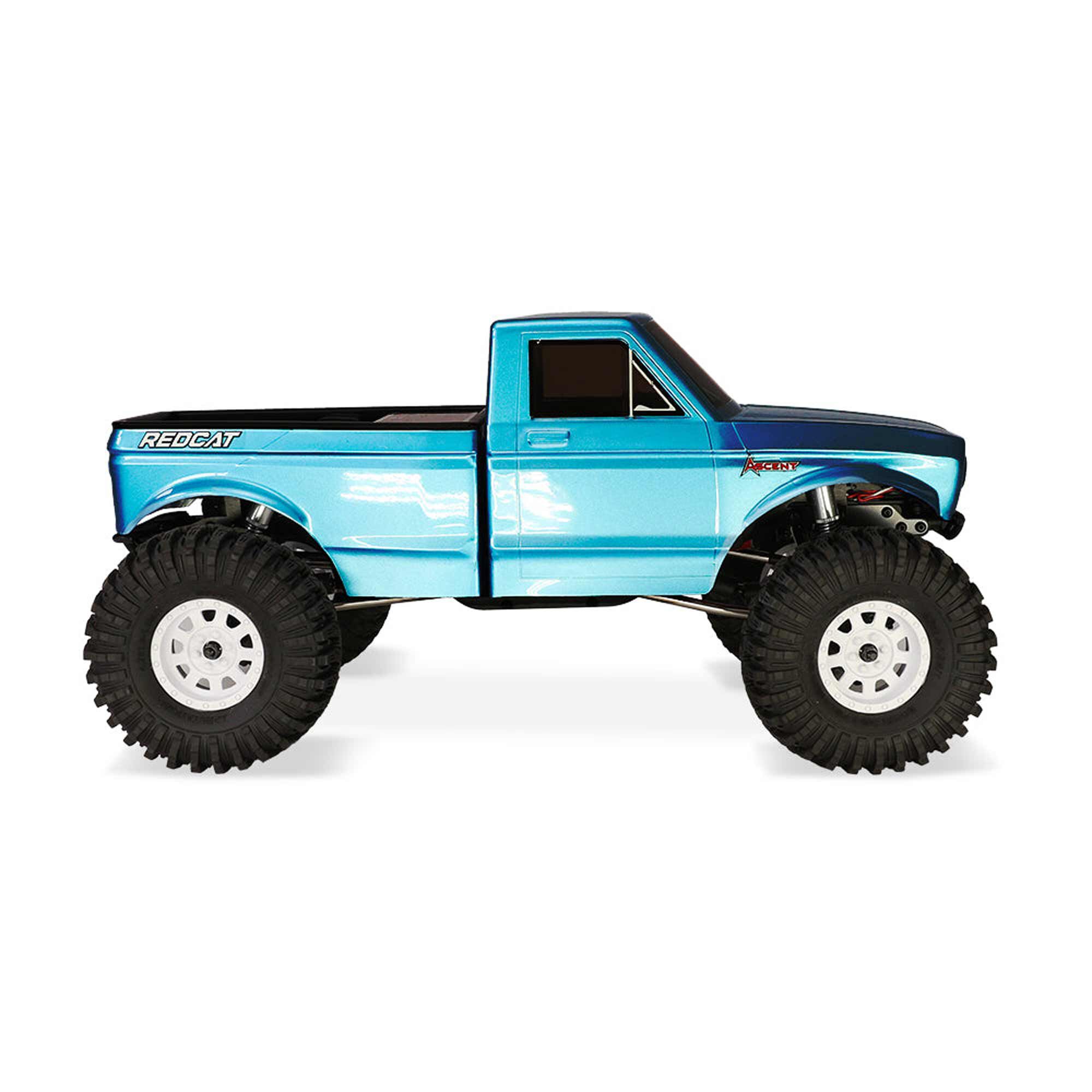 Redcat Racing 1/10 Ascent LCG Two-Piece Pinched & Dovetailed Body Rock Crawler RTR, Blue