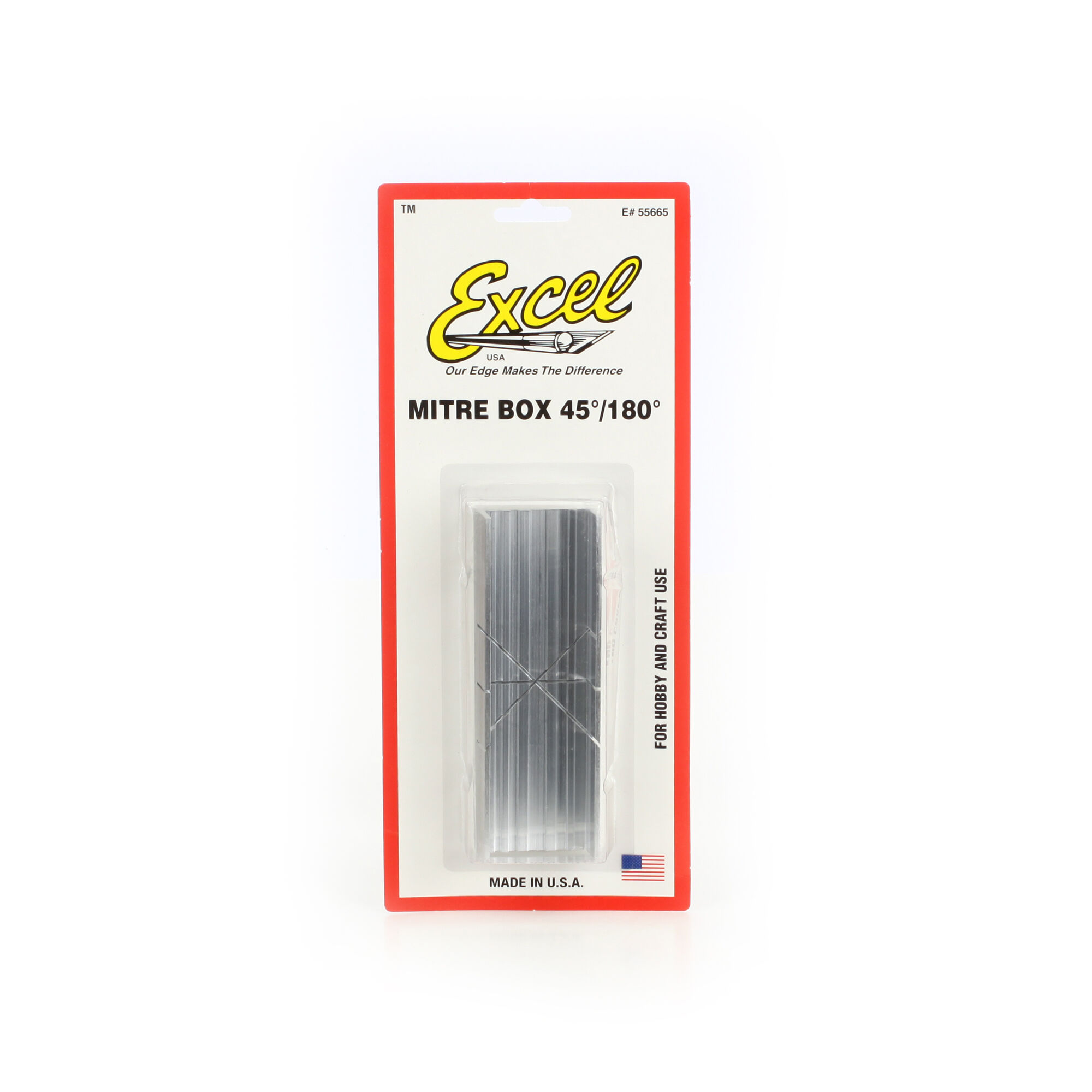 Excel Hobby Blade Corp Mitre Box, Aluminum