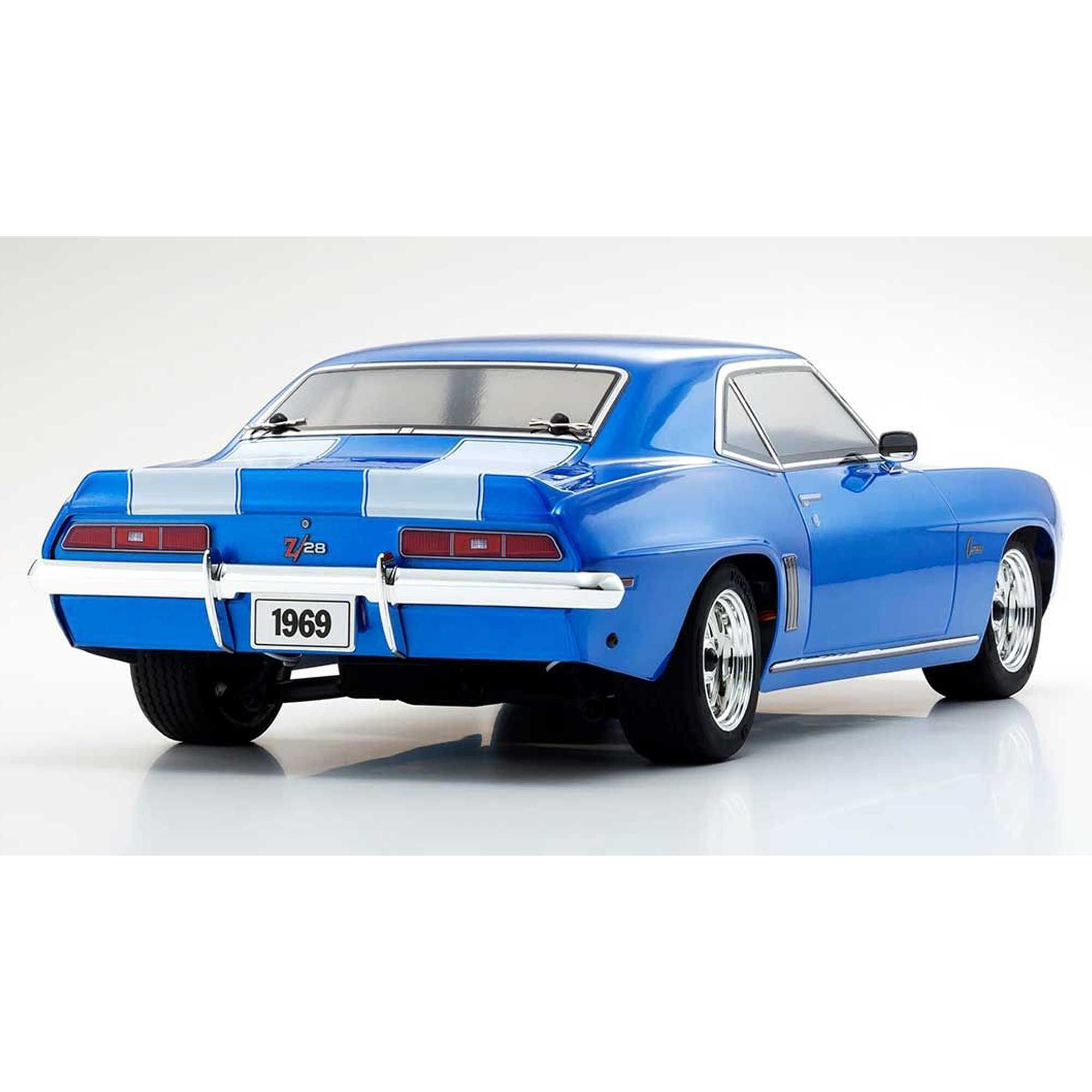 Kyosho 1/10 Fazer Mk2 1969 Chevy Camaro Z/28 4x4 Electric Touring RTR, Le Mans Blue