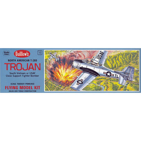 Guillow North American T28 Trojan Kit, 16"