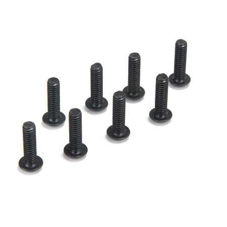Losi Button Head Screws, 8-32 x 5/8" (8)